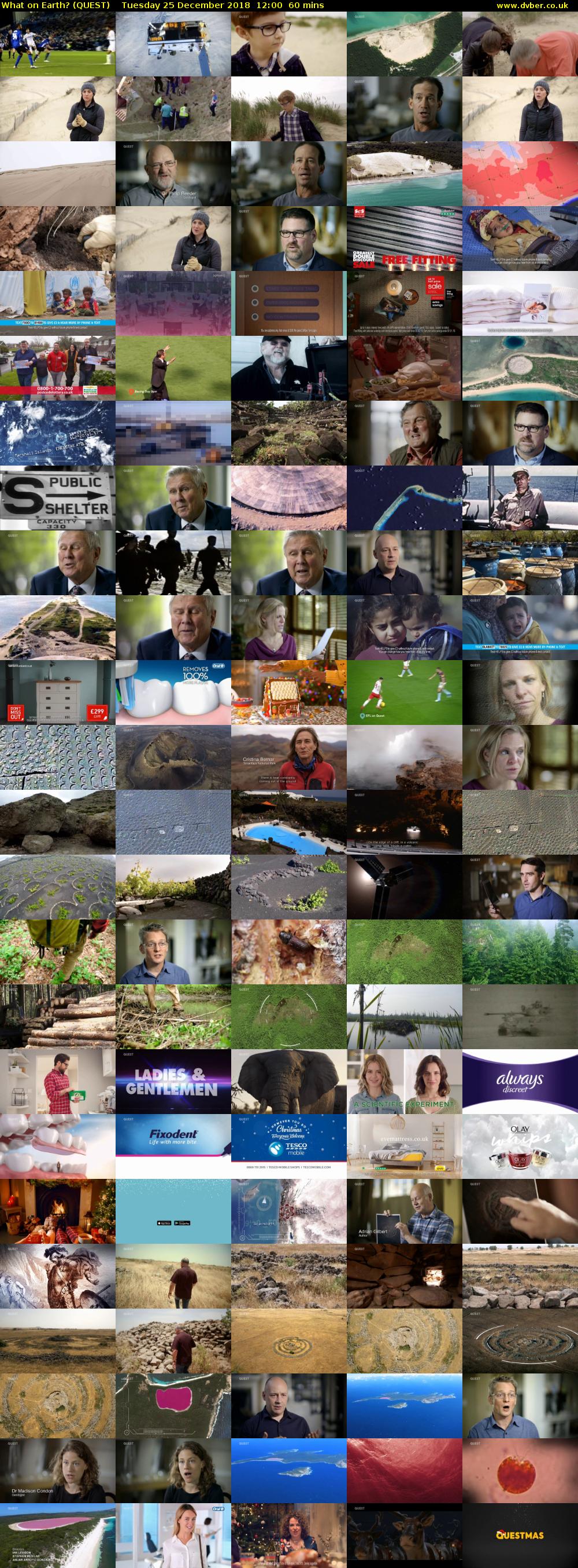 What on Earth? (QUEST) Tuesday 25 December 2018 12:00 - 13:00