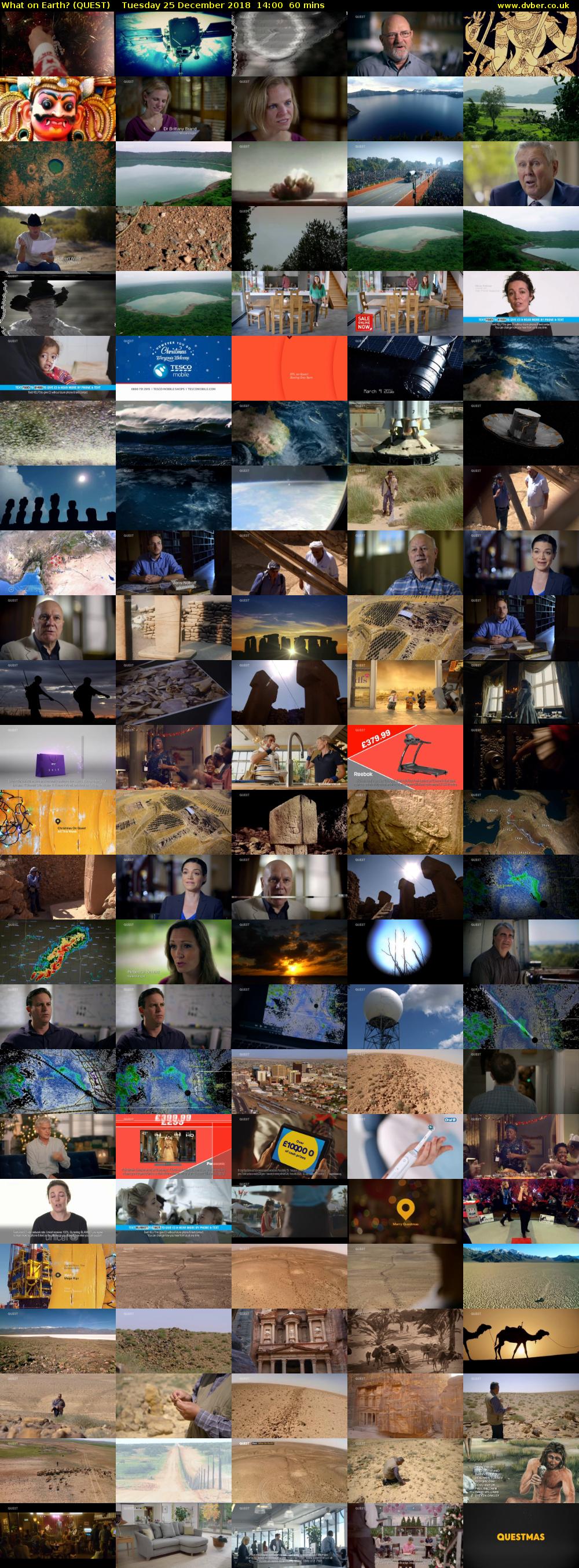 What on Earth? (QUEST) Tuesday 25 December 2018 14:00 - 15:00