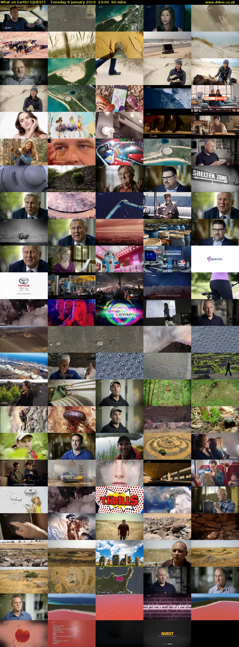 What on Earth? (QUEST) Tuesday 8 January 2019 23:00 - 00:00