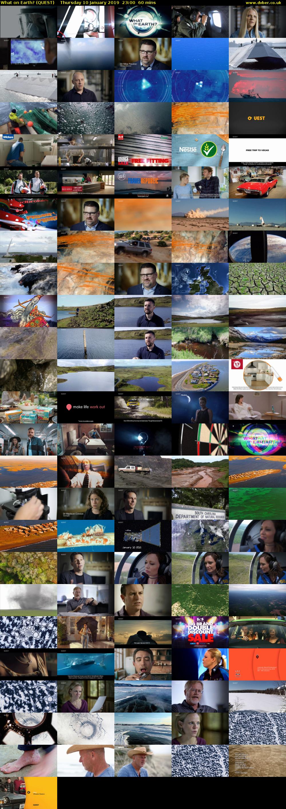 What on Earth? (QUEST) Thursday 10 January 2019 23:00 - 00:00