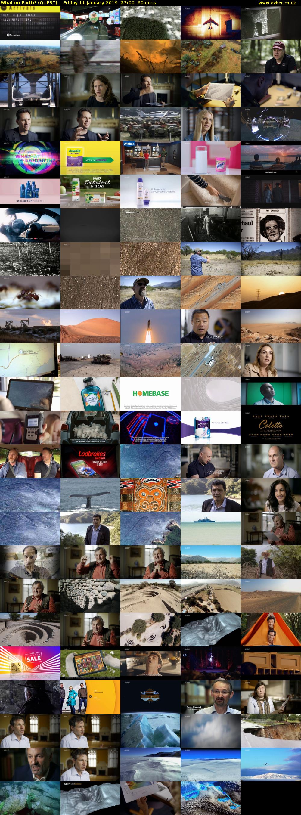 What on Earth? (QUEST) Friday 11 January 2019 23:00 - 00:00