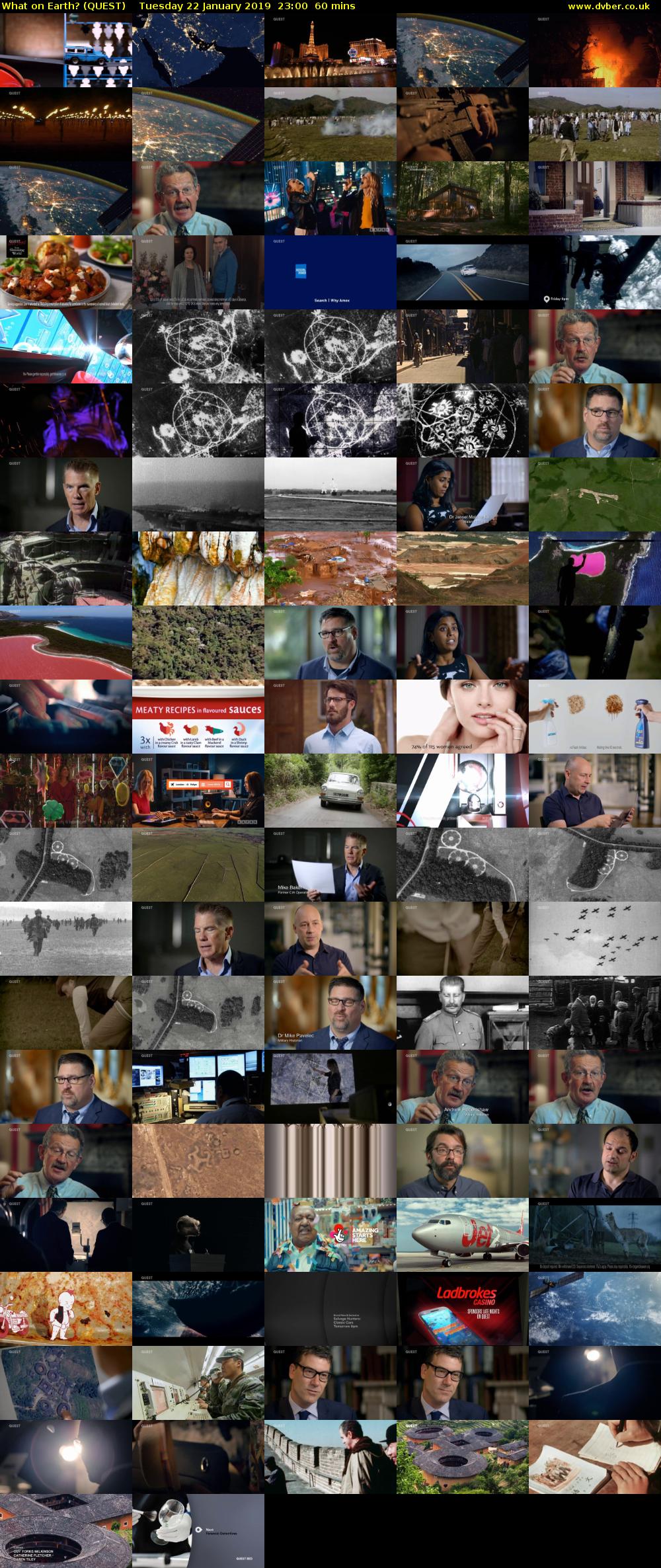 What on Earth? (QUEST) Tuesday 22 January 2019 23:00 - 00:00