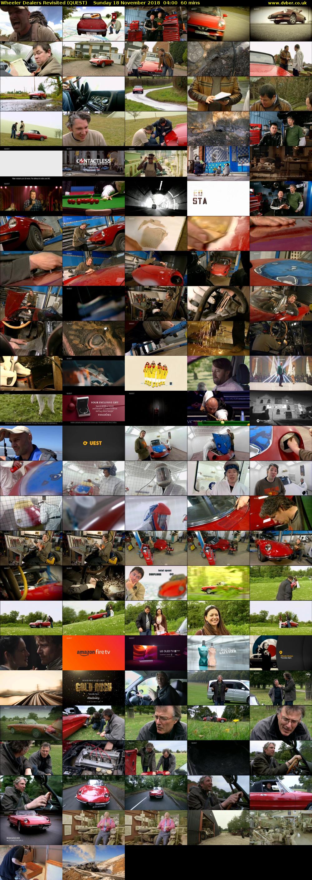 Wheeler Dealers Revisited (QUEST) Sunday 18 November 2018 04:00 - 05:00