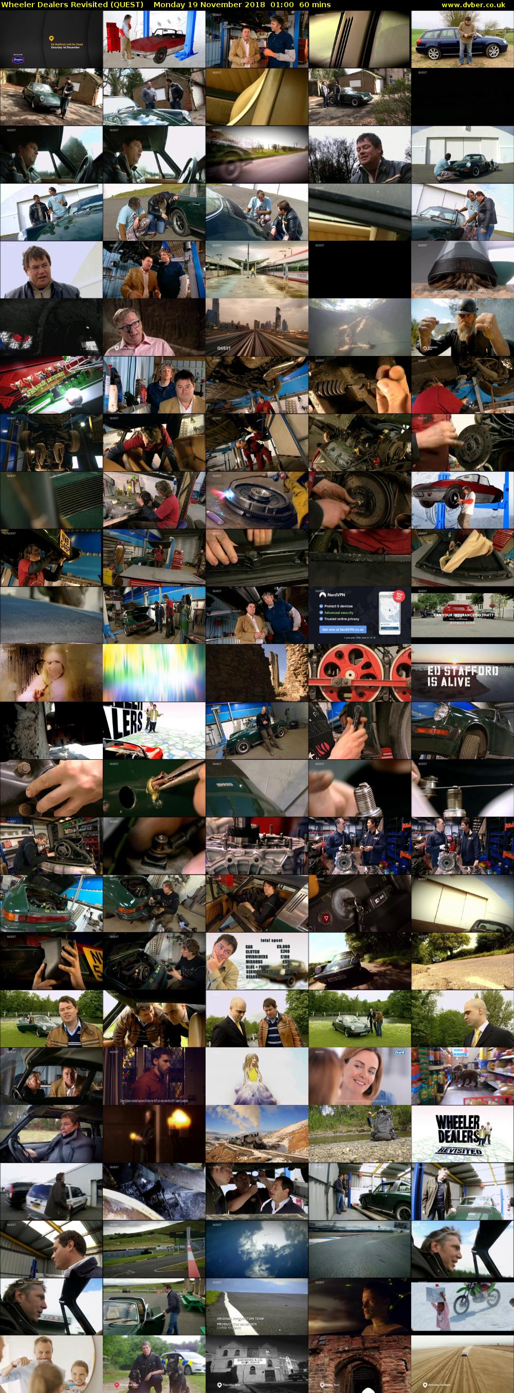 Wheeler Dealers Revisited (QUEST) Monday 19 November 2018 01:00 - 02:00