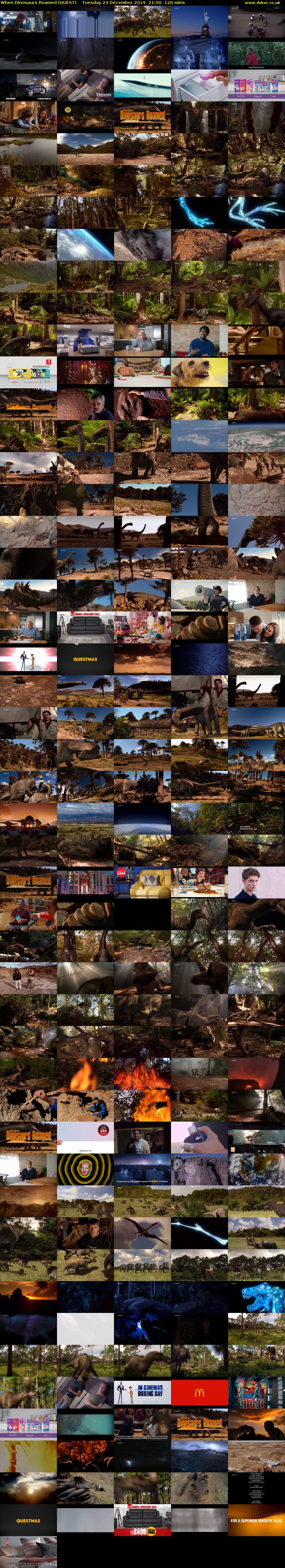When Dinosaurs Roamed (QUEST) Tuesday 24 December 2019 21:00 - 23:00
