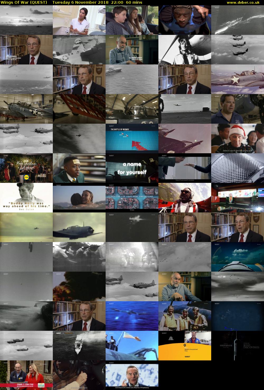 Wings Of War (QUEST) Tuesday 6 November 2018 22:00 - 23:00