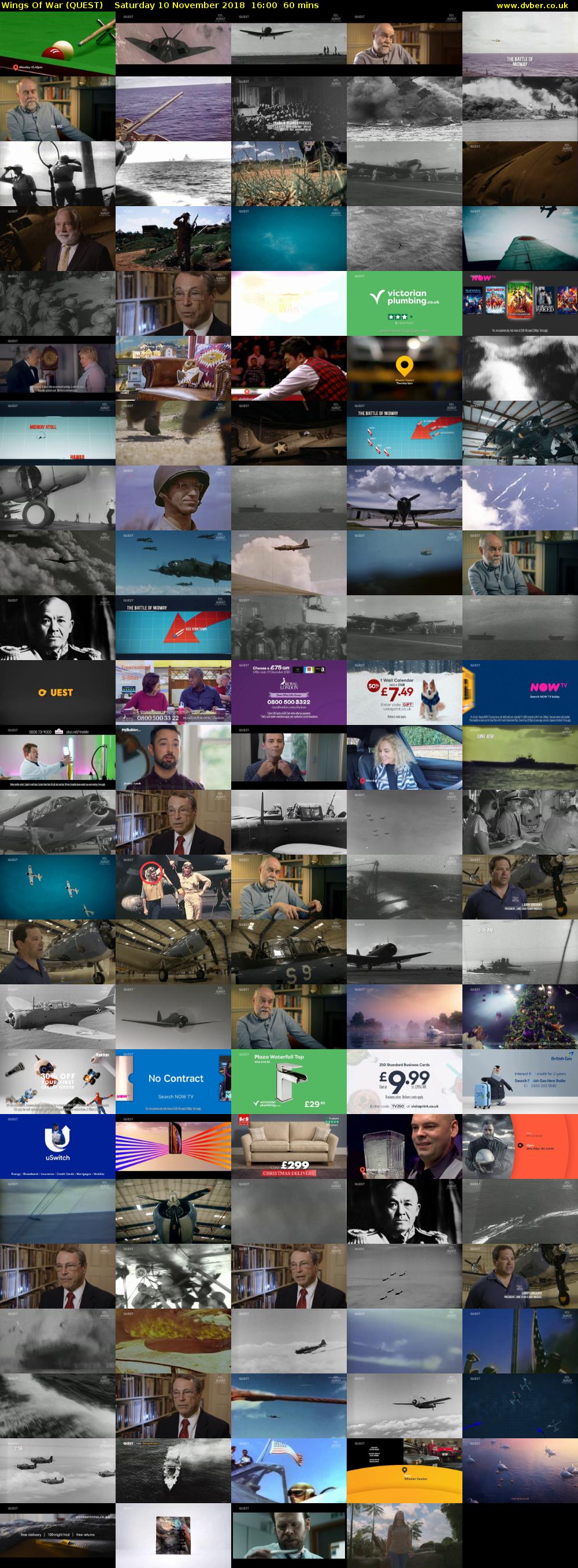 Wings Of War (QUEST) Saturday 10 November 2018 16:00 - 17:00