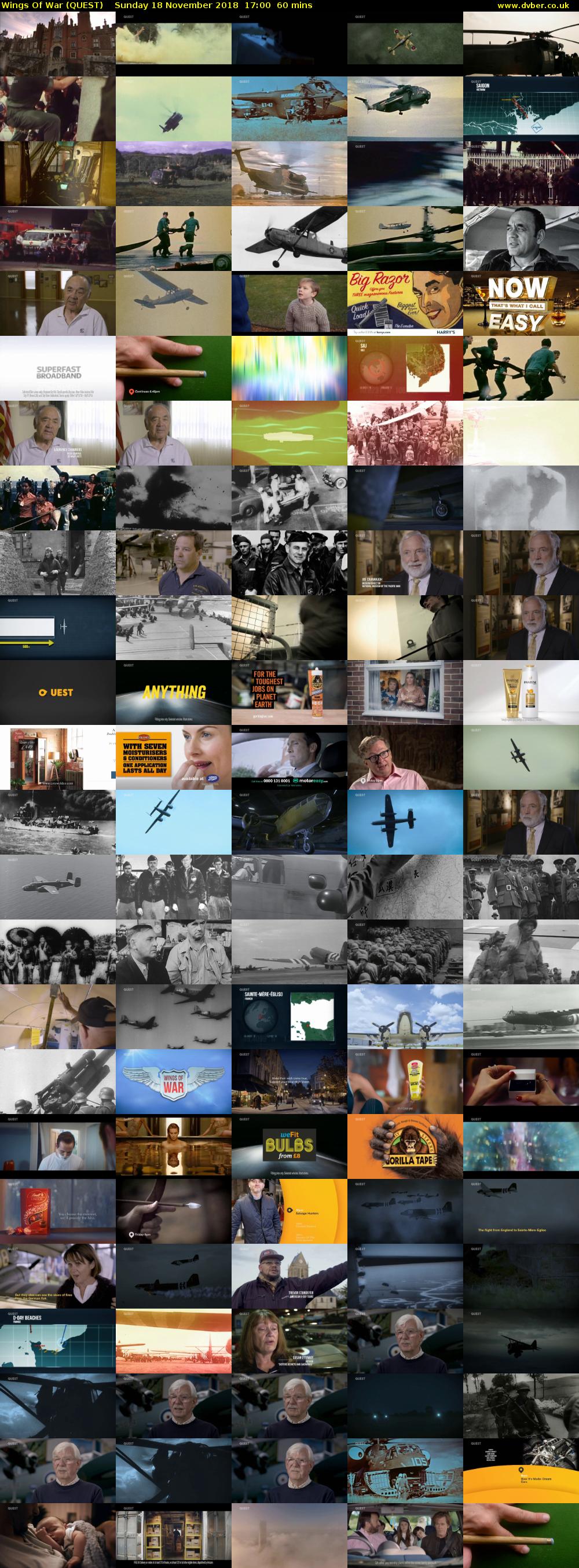 Wings Of War (QUEST) Sunday 18 November 2018 17:00 - 18:00