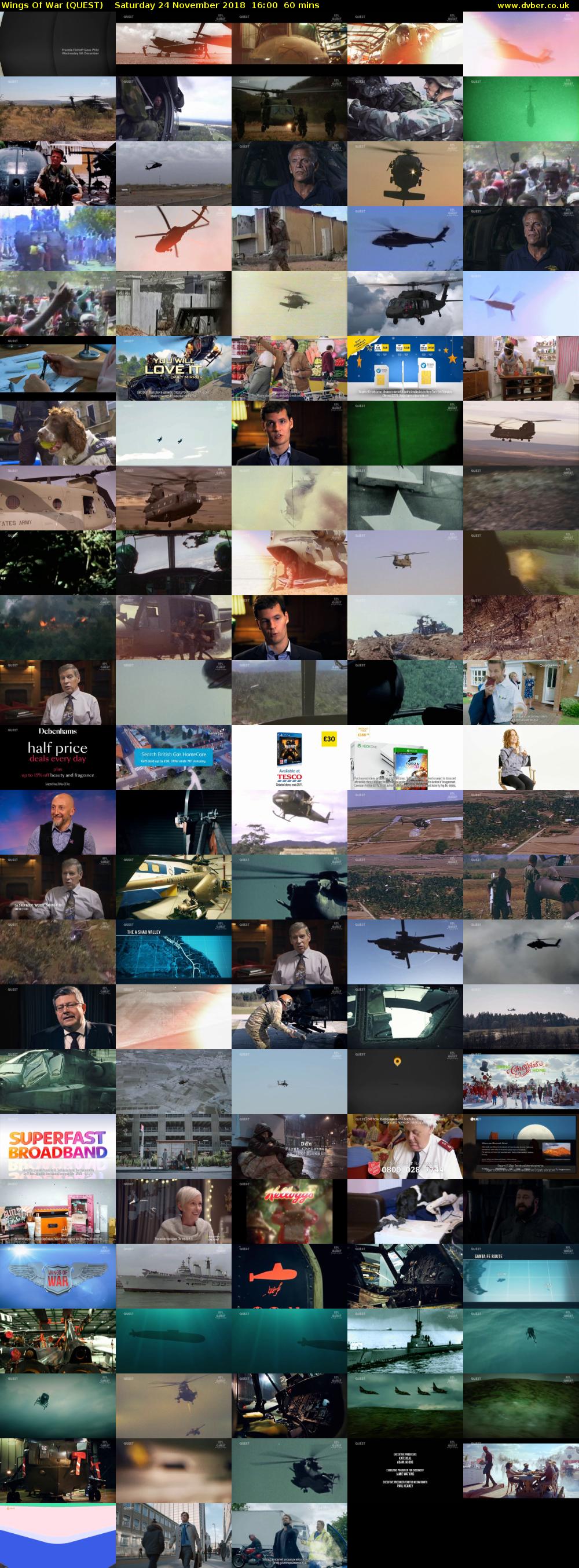 Wings Of War (QUEST) Saturday 24 November 2018 16:00 - 17:00