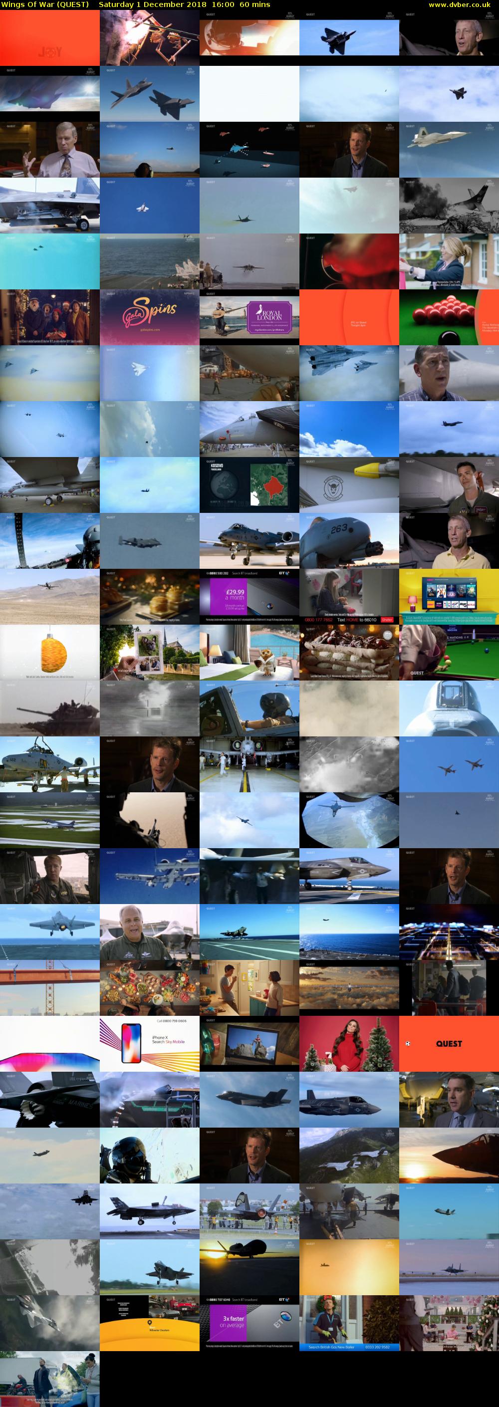 Wings Of War (QUEST) Saturday 1 December 2018 16:00 - 17:00