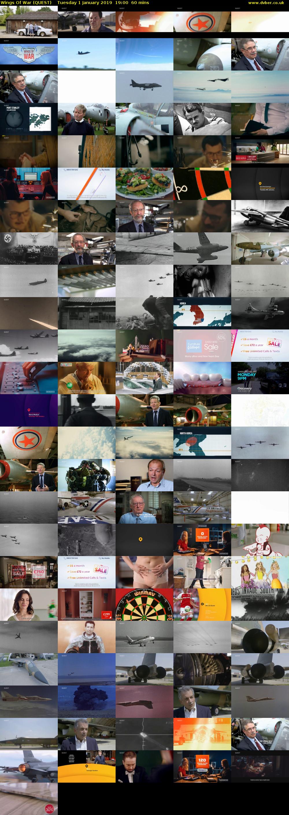 Wings Of War (QUEST) Tuesday 1 January 2019 19:00 - 20:00