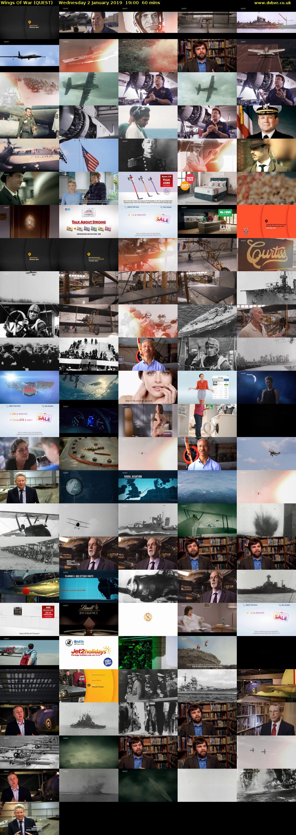 Wings Of War (QUEST) Wednesday 2 January 2019 19:00 - 20:00