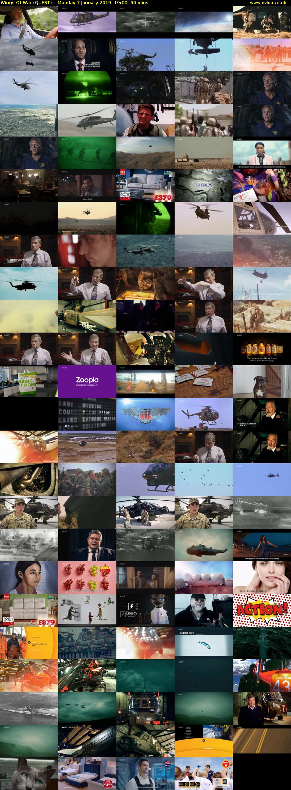 Wings Of War (QUEST) Monday 7 January 2019 19:00 - 20:00