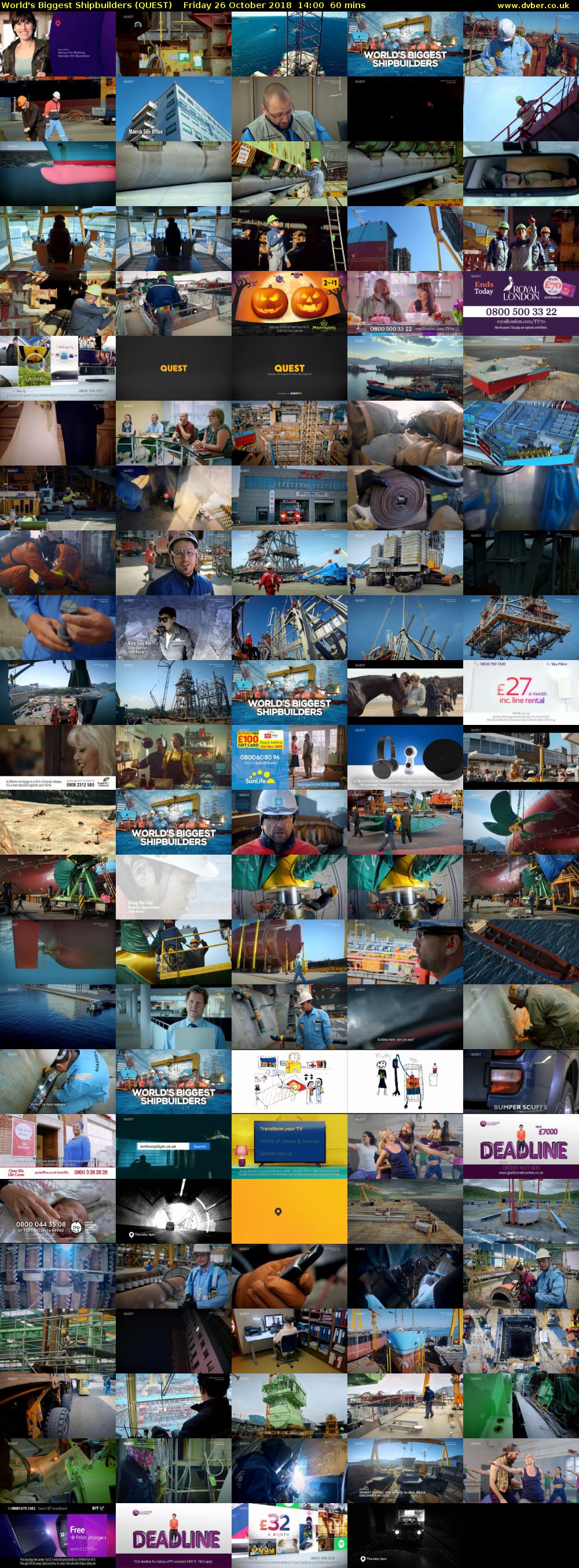 World's Biggest Shipbuilders (QUEST) Friday 26 October 2018 14:00 - 15:00