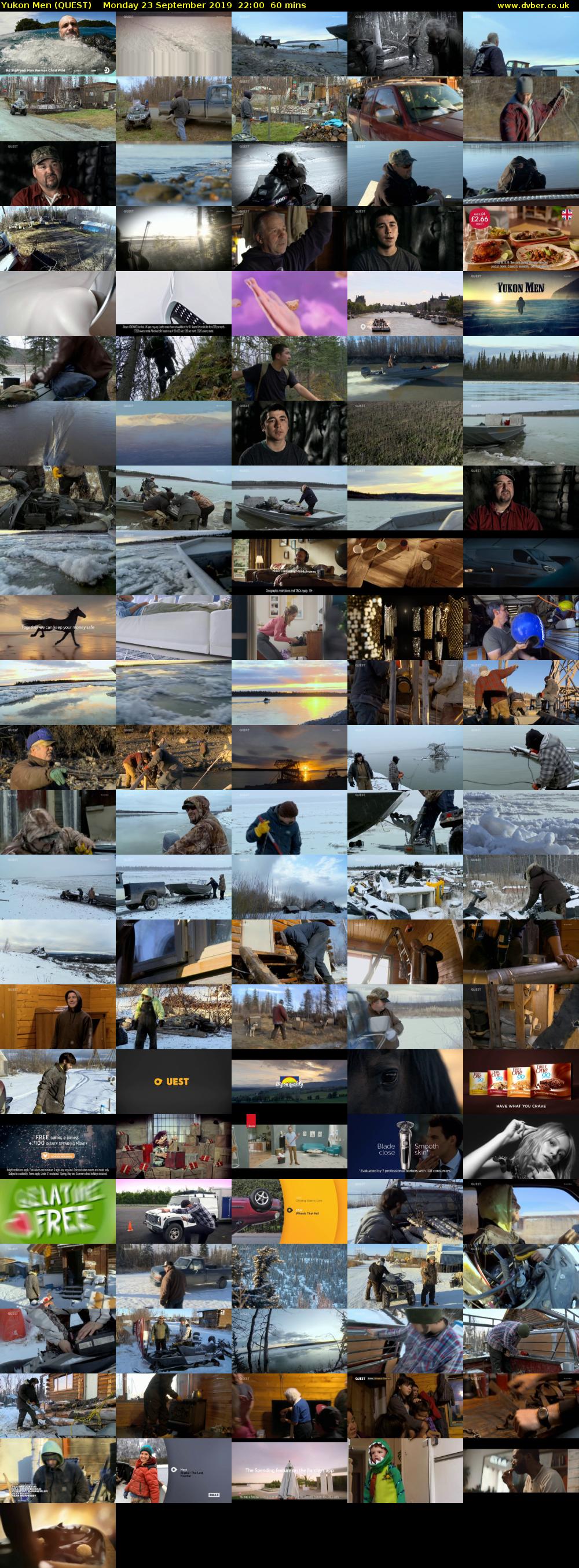 Yukon Men (QUEST) Monday 23 September 2019 22:00 - 23:00
