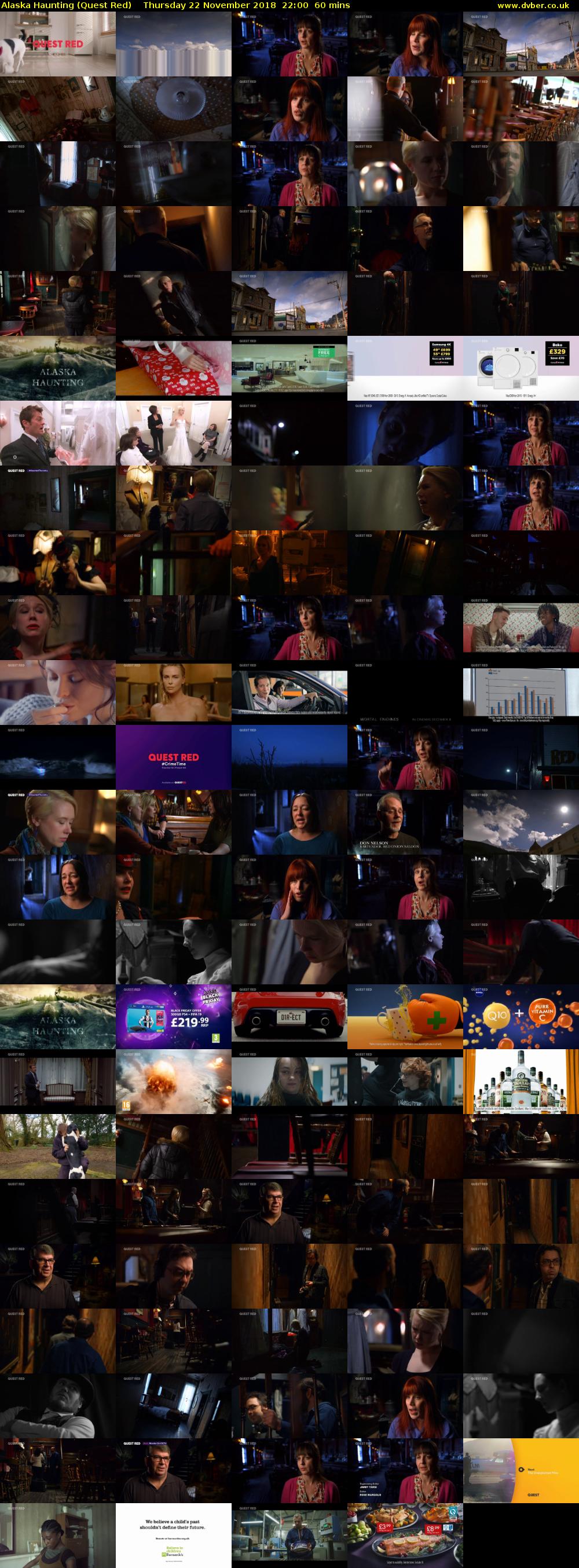 Alaska Haunting (Quest Red) Thursday 22 November 2018 22:00 - 23:00