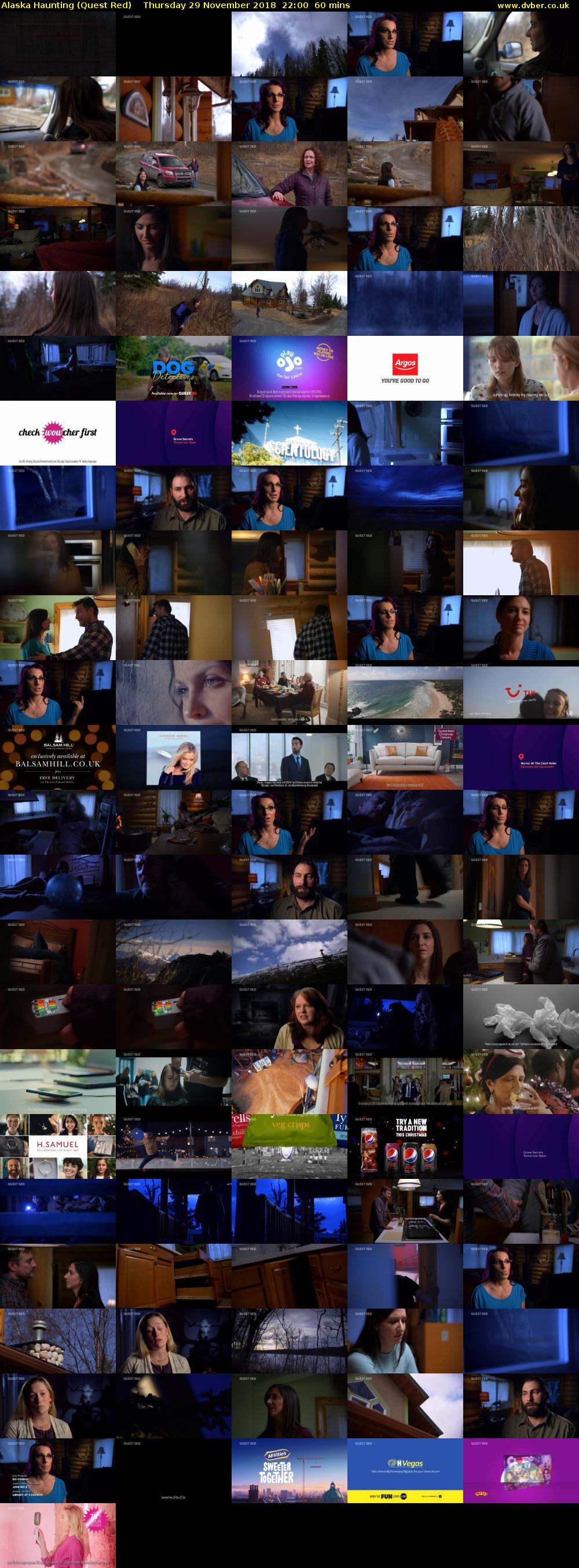 Alaska Haunting (Quest Red) Thursday 29 November 2018 22:00 - 23:00