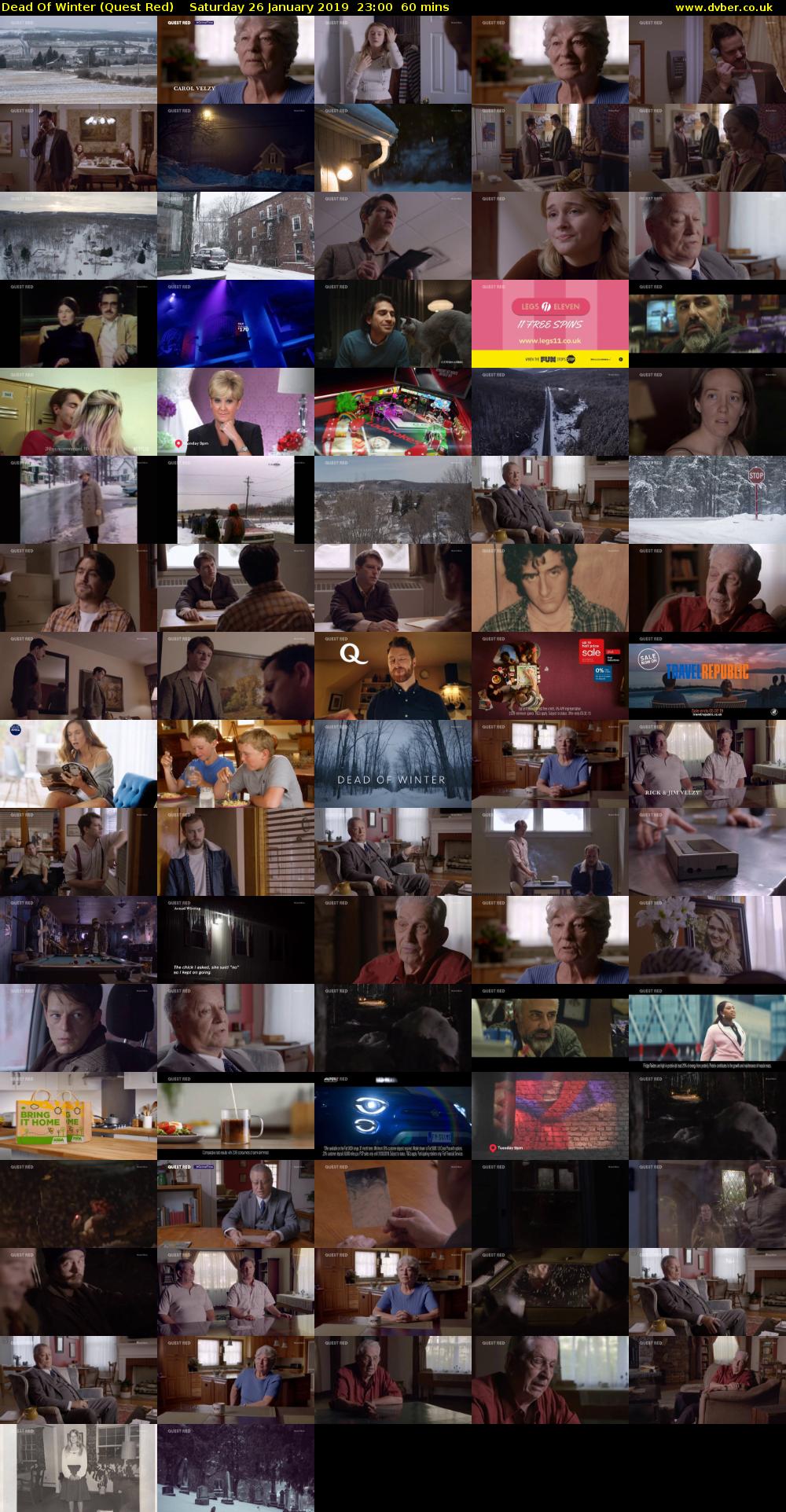 Dead Of Winter (Quest Red) Saturday 26 January 2019 23:00 - 00:00