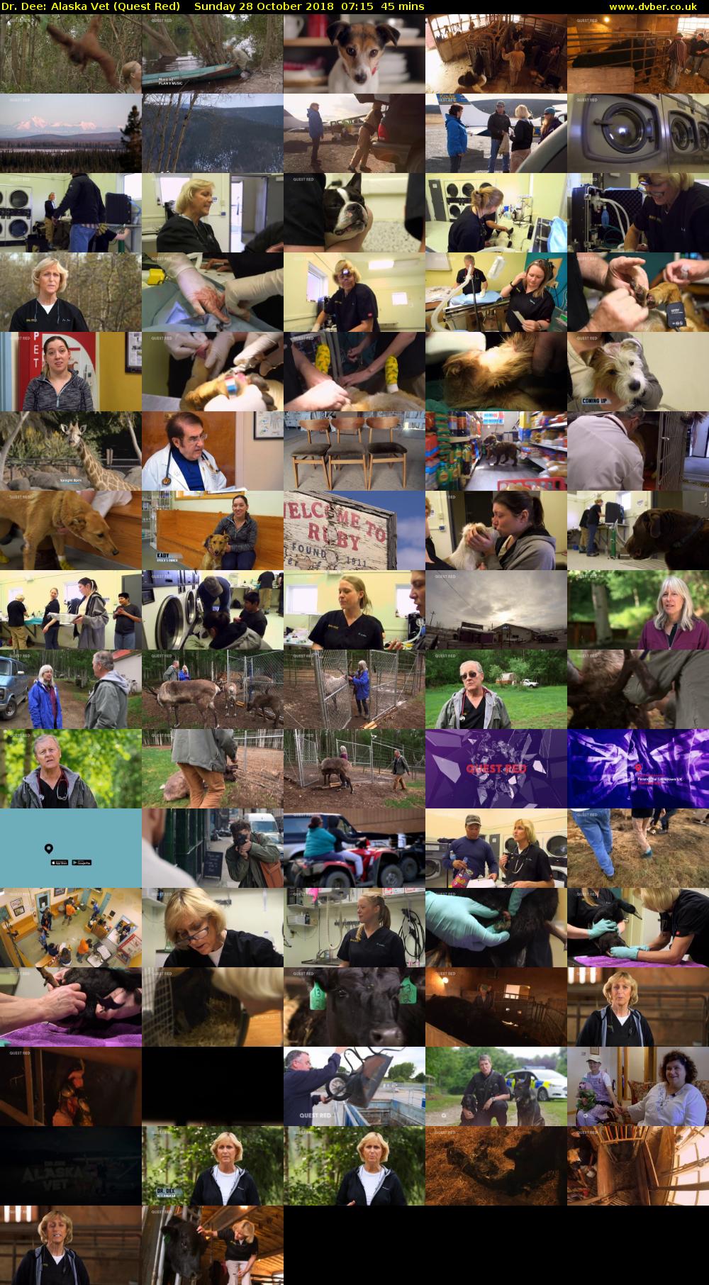 Dr. Dee: Alaska Vet (Quest Red) Sunday 28 October 2018 07:15 - 08:00