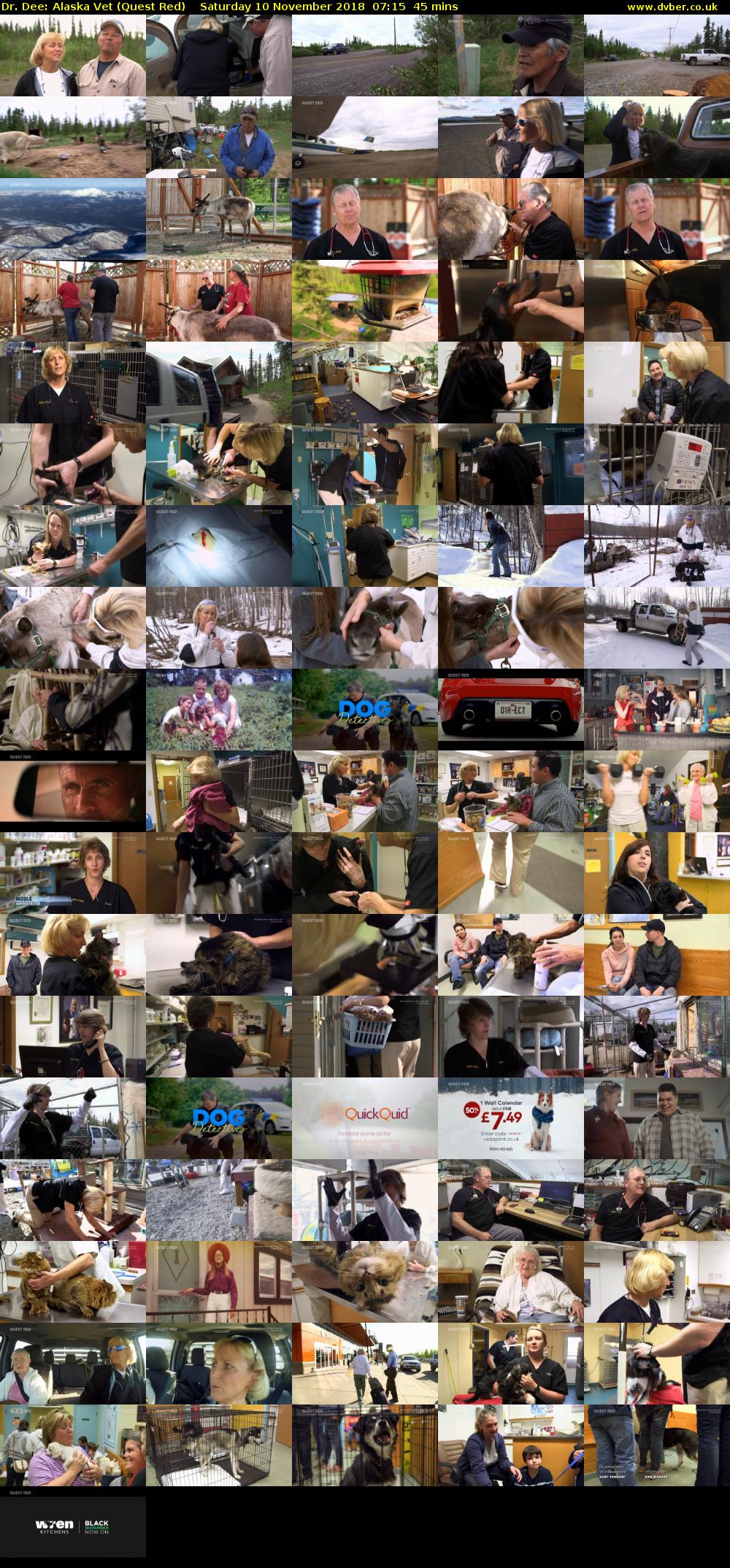 Dr. Dee: Alaska Vet (Quest Red) Saturday 10 November 2018 07:15 - 08:00