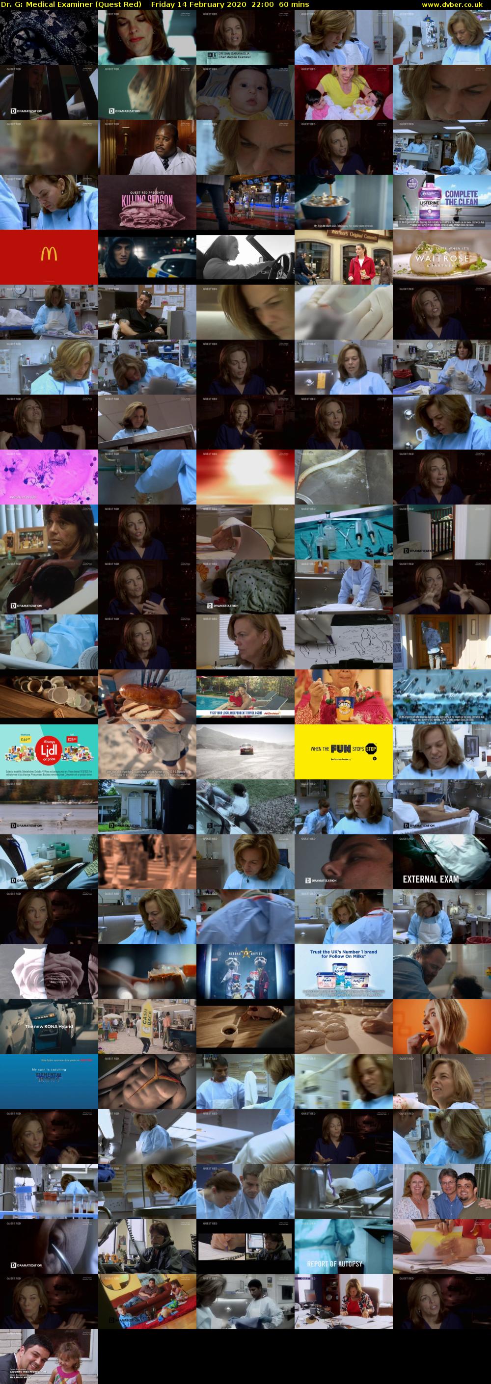 Dr. G: Medical Examiner (Quest Red) Friday 14 February 2020 22:00 - 23:00