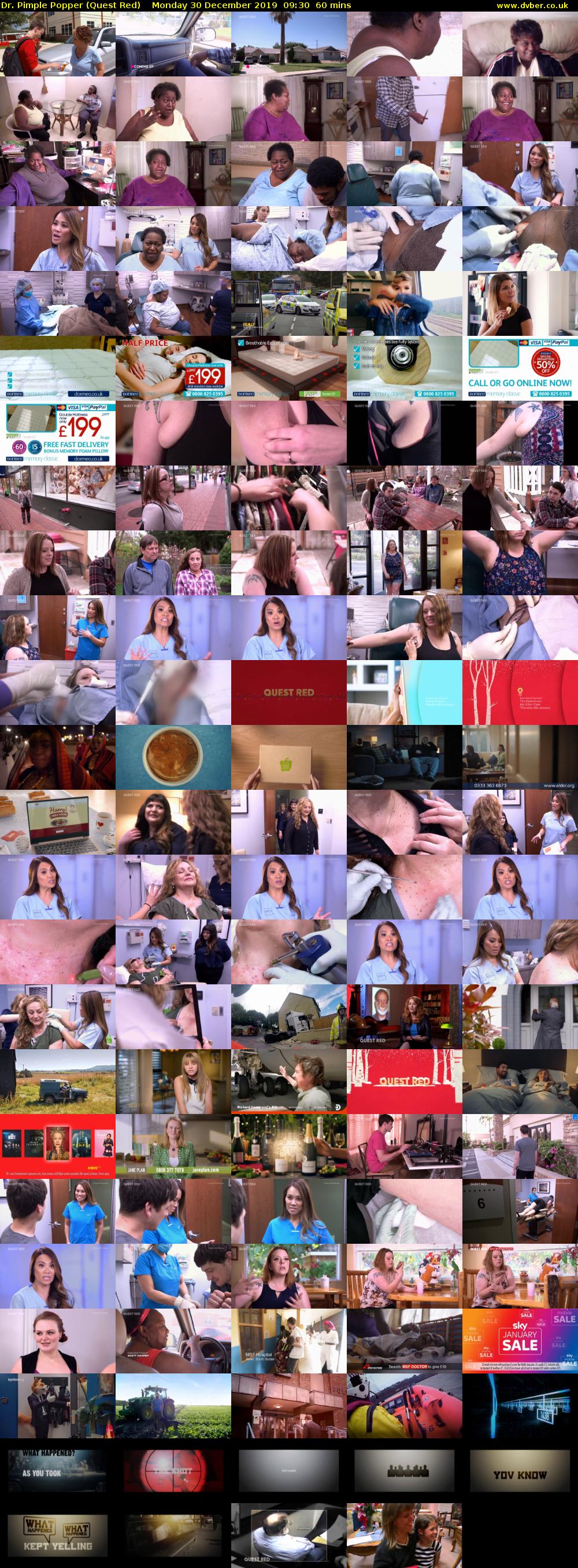Dr. Pimple Popper (Quest Red) Monday 30 December 2019 09:30 - 10:30