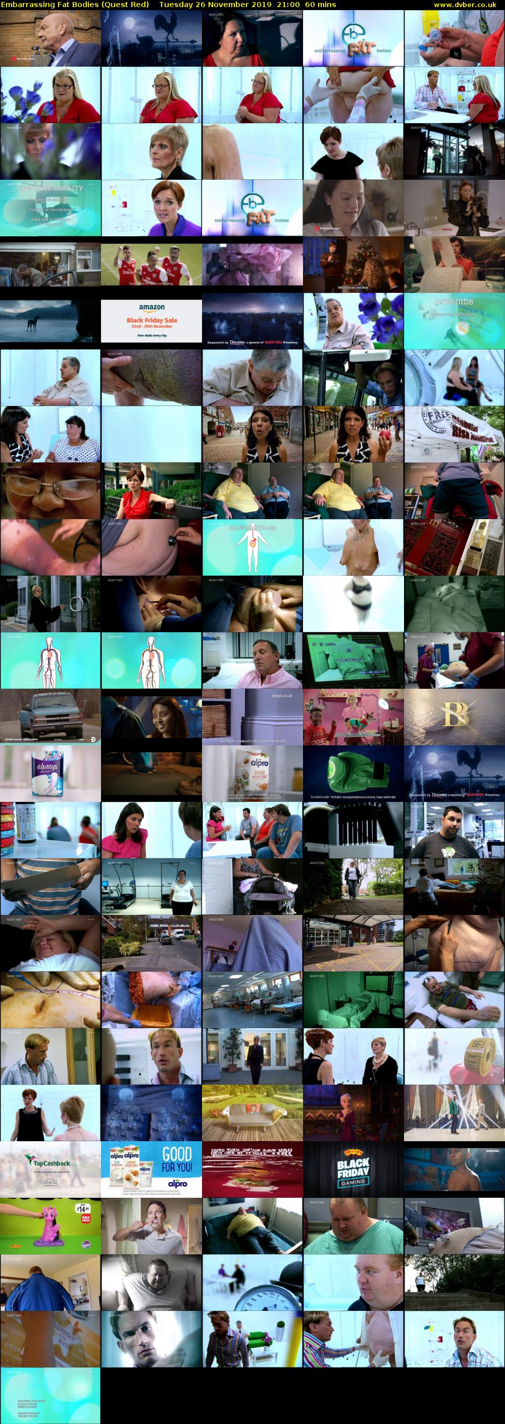 Embarrassing Fat Bodies (Quest Red) Tuesday 26 November 2019 21:00 - 22:00