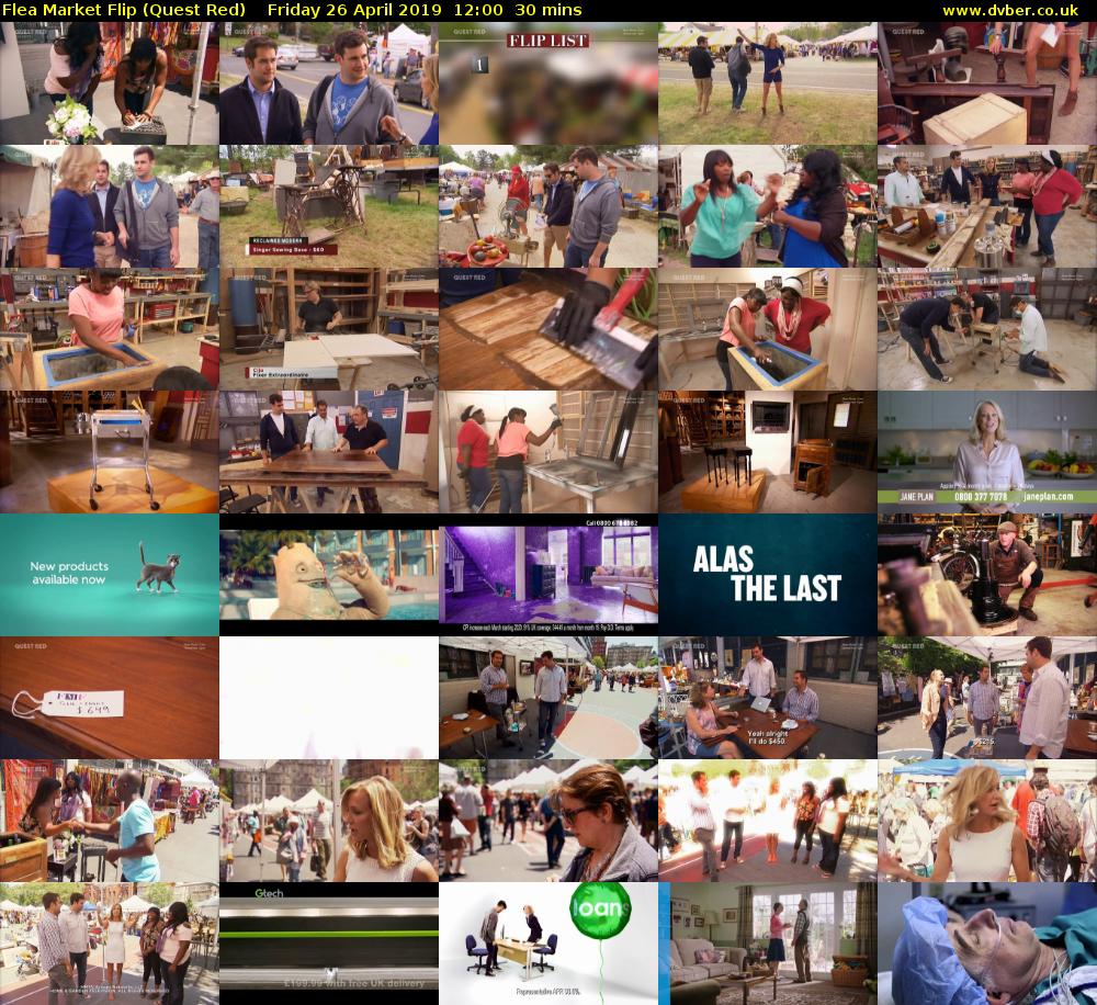Flea Market Flip (Quest Red) Friday 26 April 2019 12:00 - 12:30