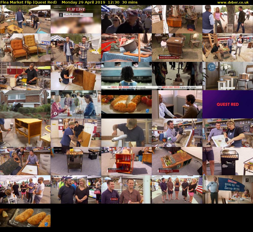 Flea Market Flip (Quest Red) Monday 29 April 2019 12:30 - 13:00