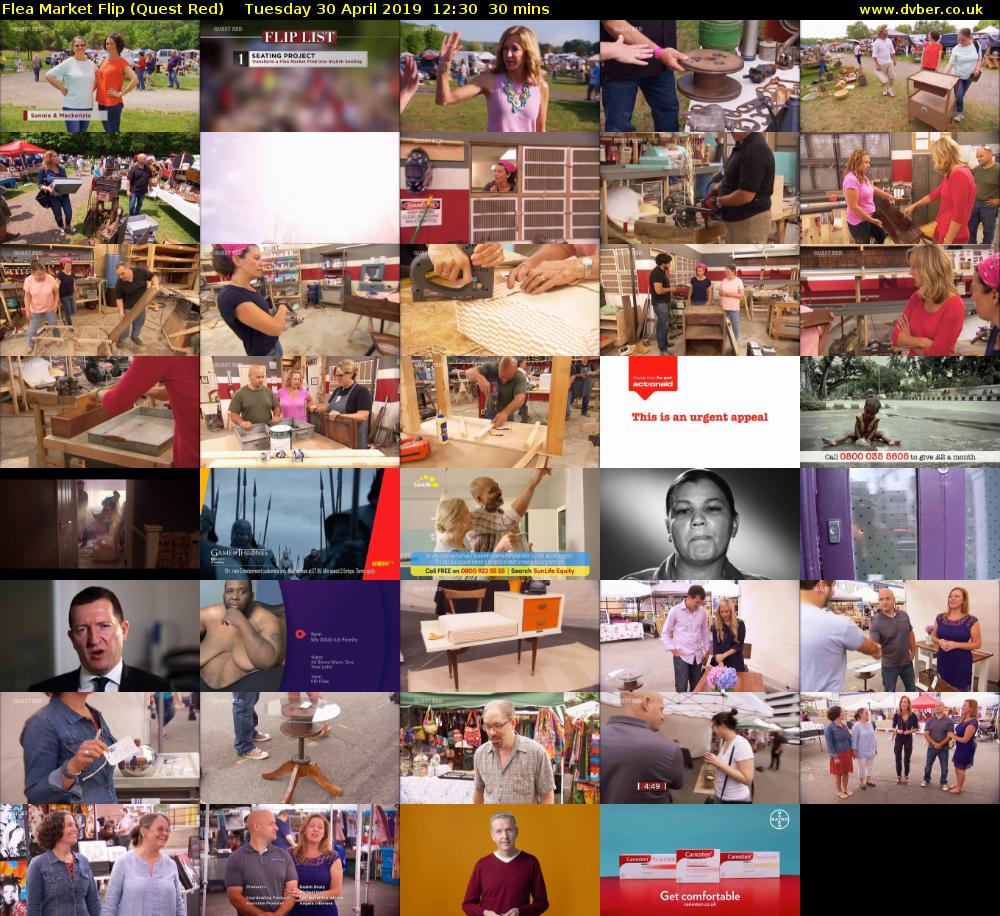 Flea Market Flip (Quest Red) Tuesday 30 April 2019 12:30 - 13:00