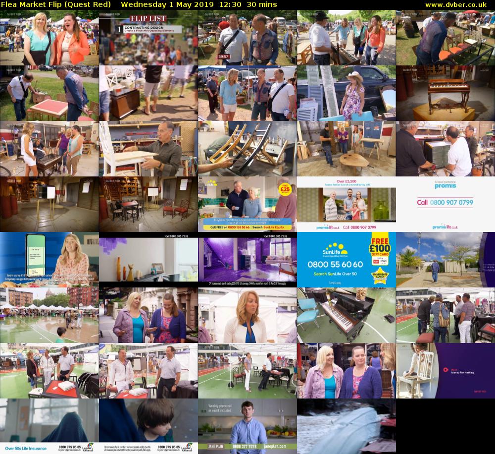 Flea Market Flip (Quest Red) Wednesday 1 May 2019 12:30 - 13:00