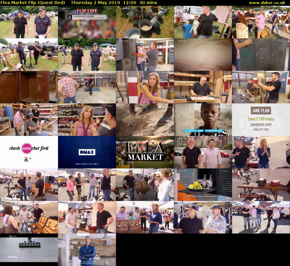 Flea Market Flip (Quest Red) Thursday 2 May 2019 12:00 - 12:30