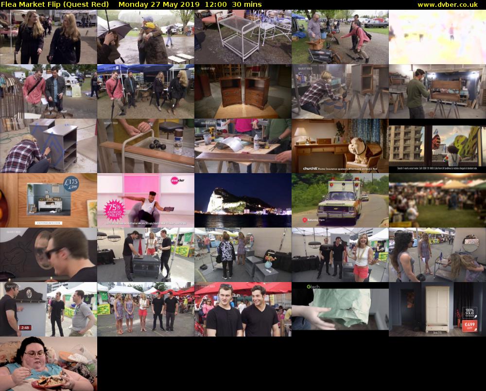 Flea Market Flip (Quest Red) Monday 27 May 2019 12:00 - 12:30