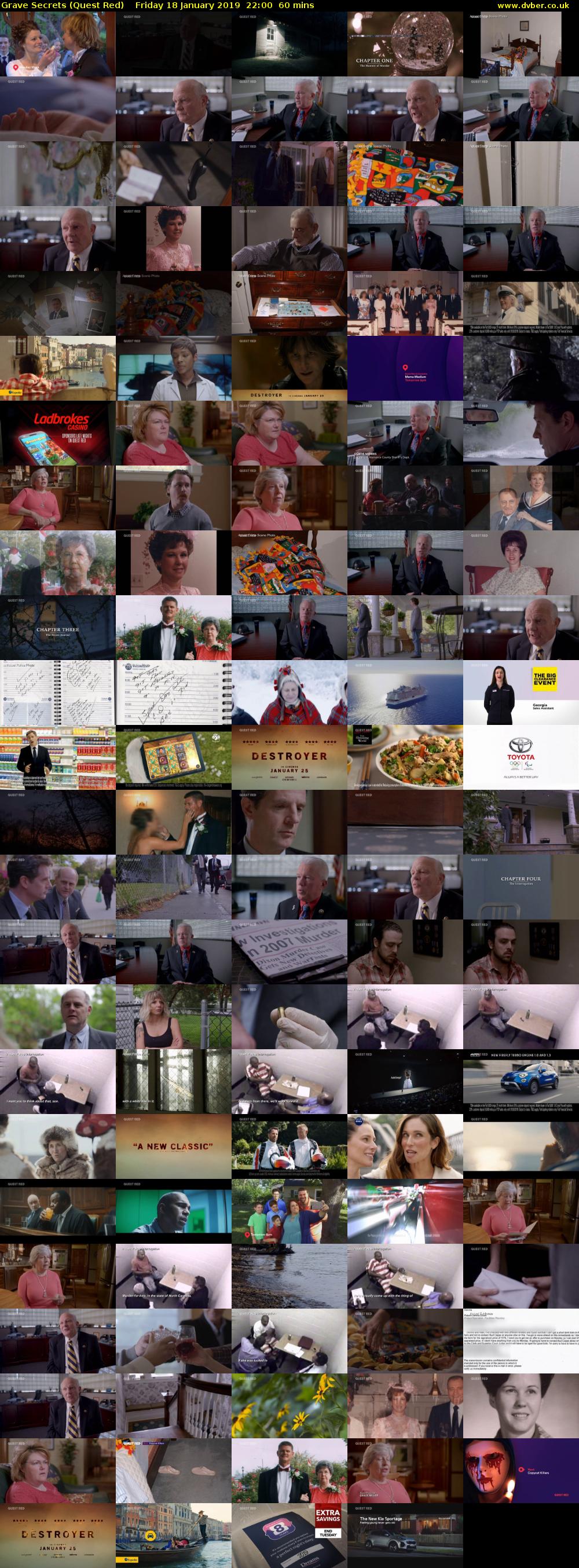 Grave Secrets (Quest Red) Friday 18 January 2019 22:00 - 23:00