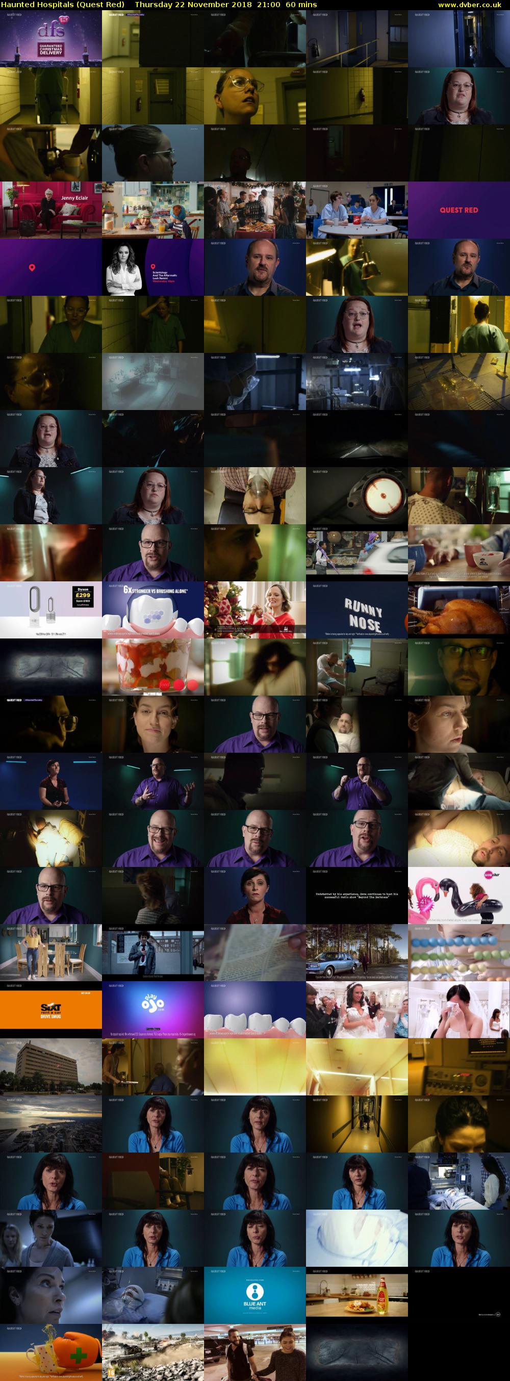 Haunted Hospitals (Quest Red) Thursday 22 November 2018 21:00 - 22:00