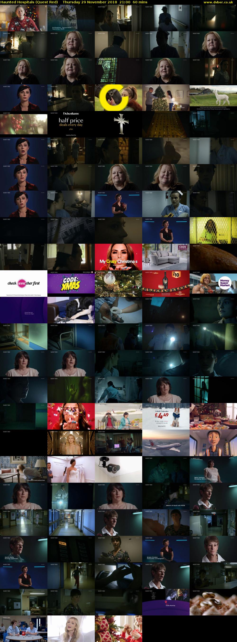 Haunted Hospitals (Quest Red) Thursday 29 November 2018 21:00 - 22:00