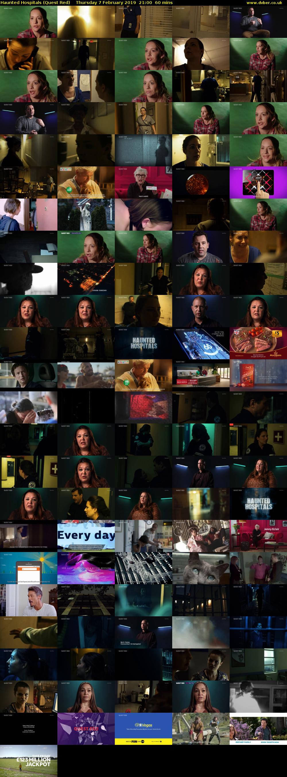 Haunted Hospitals (Quest Red) Thursday 7 February 2019 21:00 - 22:00