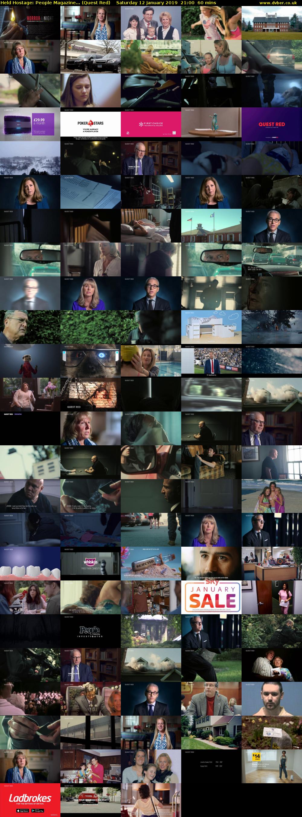 Held Hostage: People Magazine... (Quest Red) Saturday 12 January 2019 21:00 - 22:00