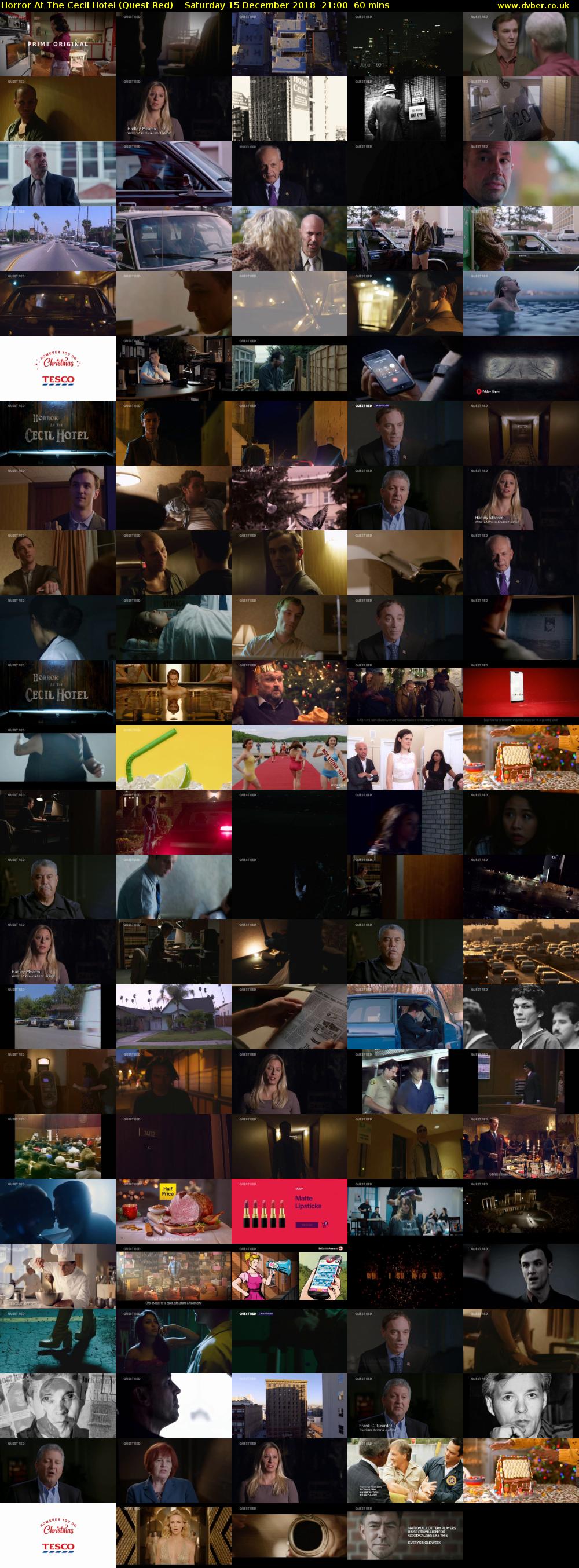 Horror At The Cecil Hotel (Quest Red) Saturday 15 December 2018 21:00 - 22:00