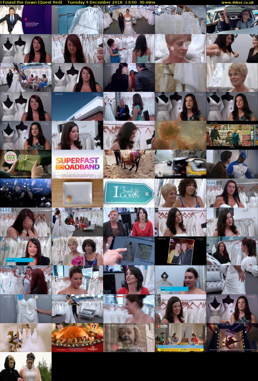 I Found the Gown (Quest Red) Tuesday 4 December 2018 13:00 - 13:30