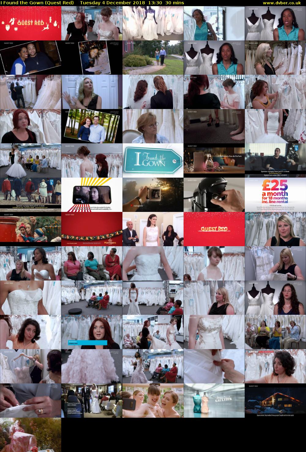 I Found the Gown (Quest Red) Tuesday 4 December 2018 13:30 - 14:00