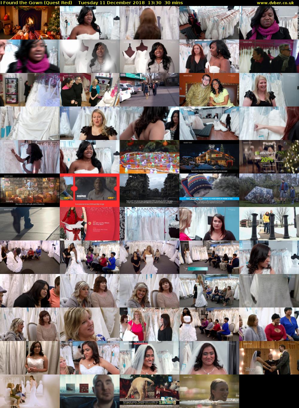 I Found the Gown (Quest Red) Tuesday 11 December 2018 13:30 - 14:00