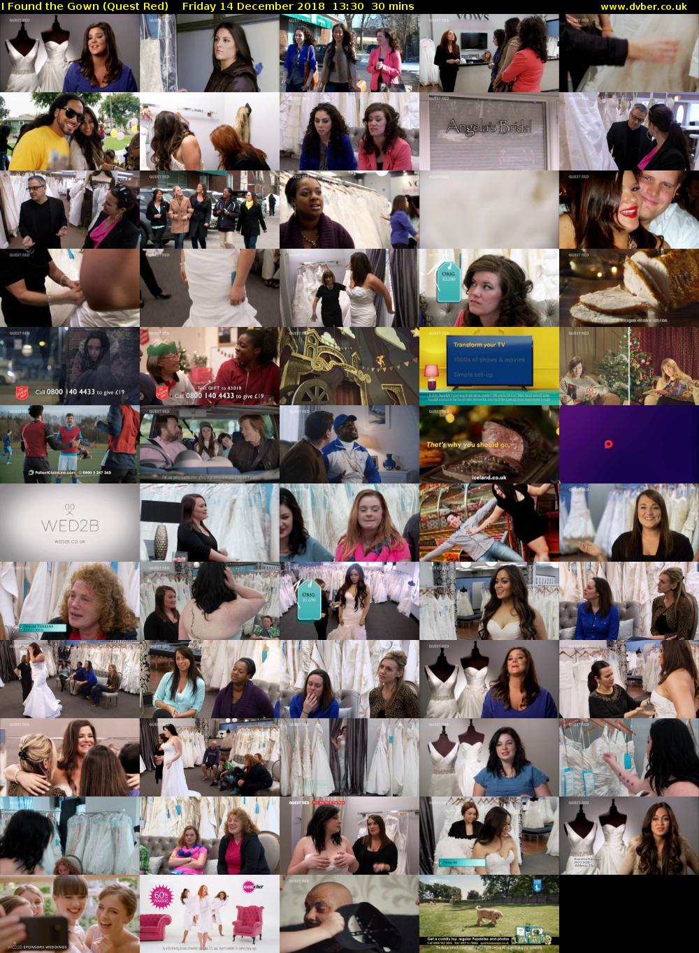 I Found the Gown (Quest Red) Friday 14 December 2018 13:30 - 14:00