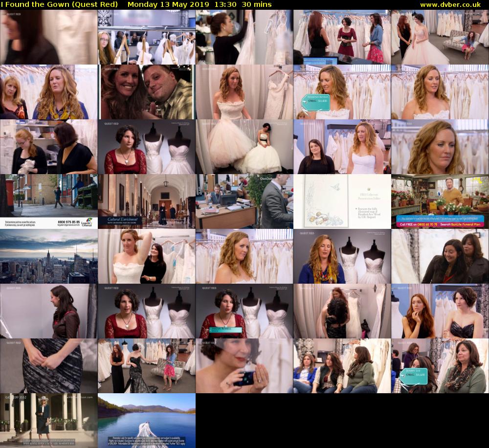 I Found the Gown (Quest Red) Monday 13 May 2019 13:30 - 14:00