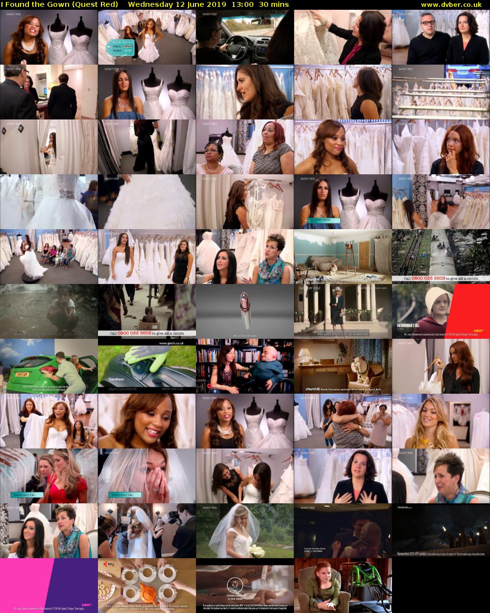 I Found the Gown (Quest Red) Wednesday 12 June 2019 13:00 - 13:30