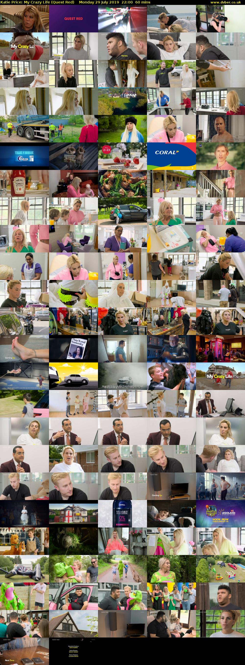Katie Price: My Crazy Life (Quest Red) Monday 29 July 2019 22:00 - 23:00