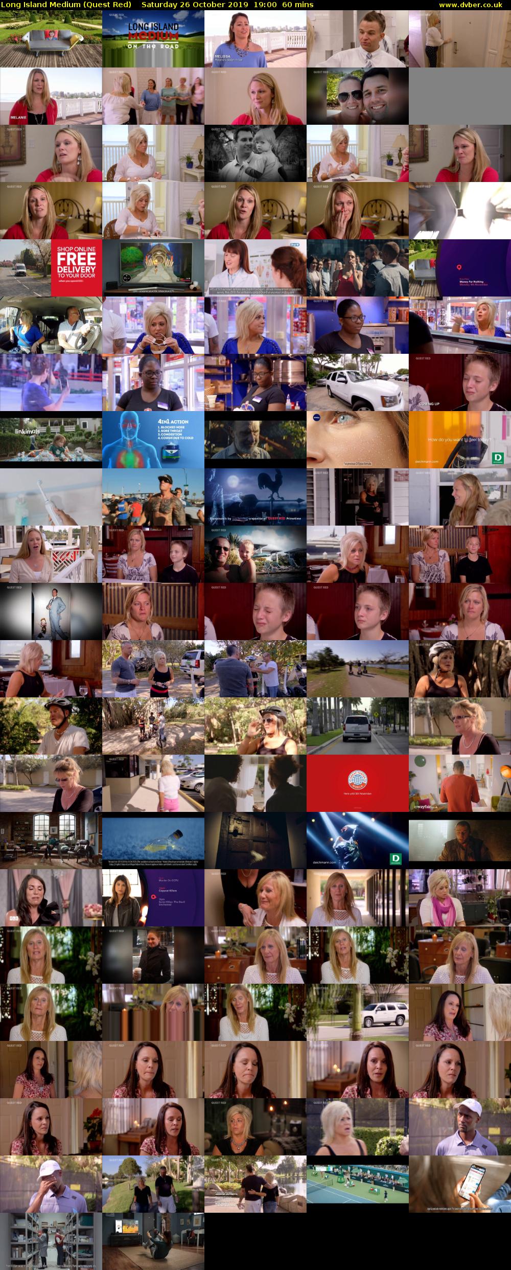 Long Island Medium (Quest Red) Saturday 26 October 2019 19:00 - 20:00