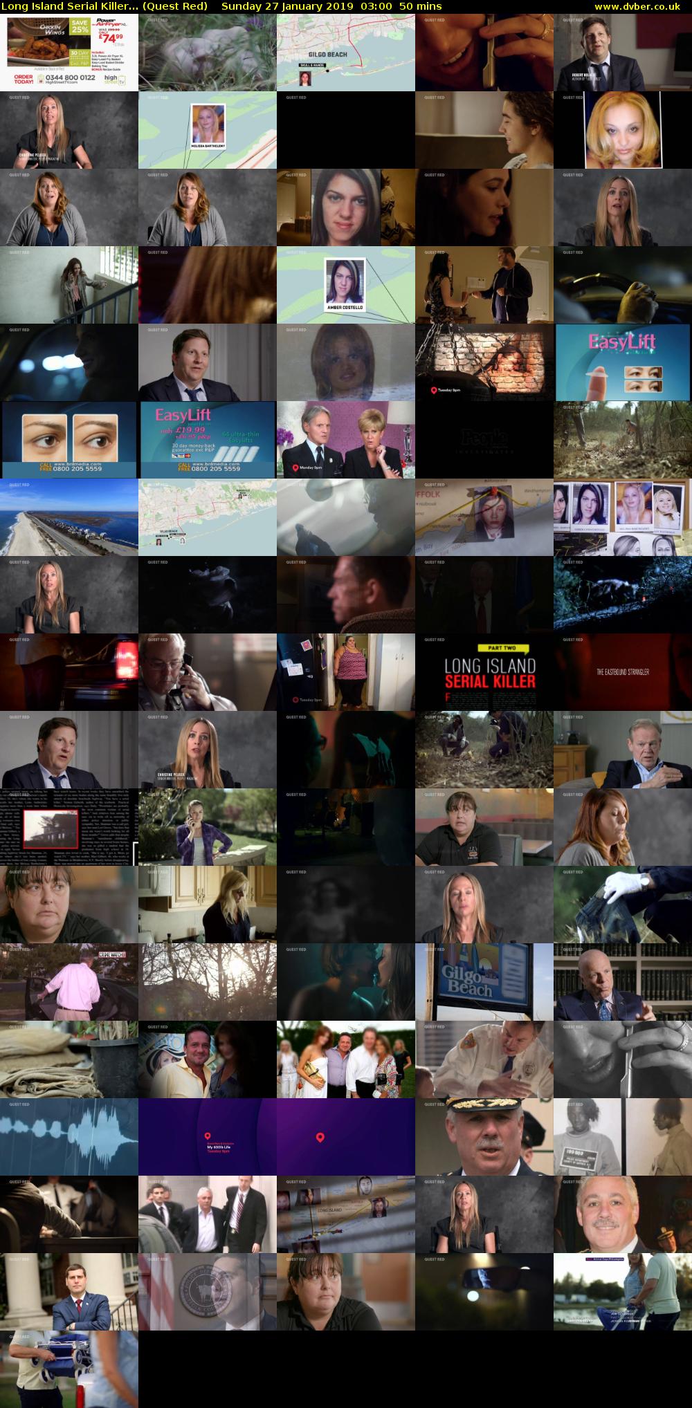 Long Island Serial Killer... (Quest Red) Sunday 27 January 2019 03:00 - 03:50