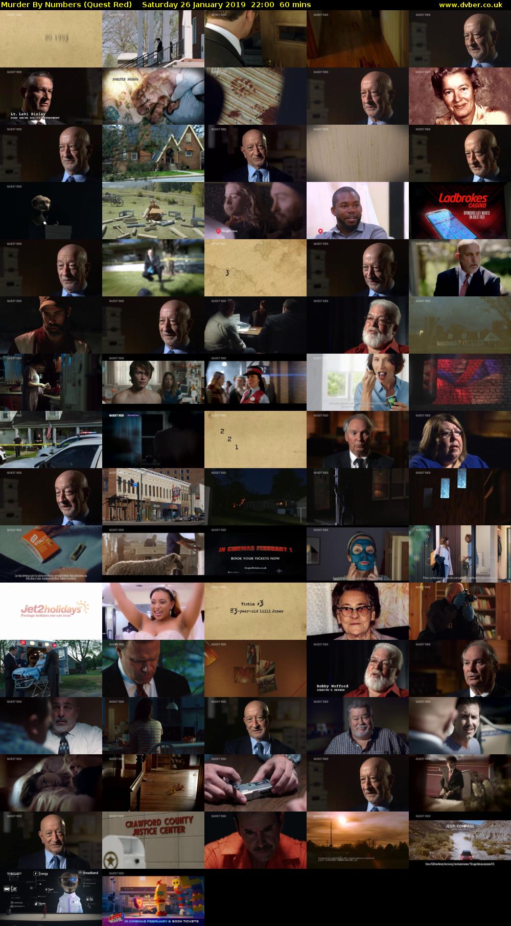 Murder By Numbers (Quest Red) Saturday 26 January 2019 22:00 - 23:00