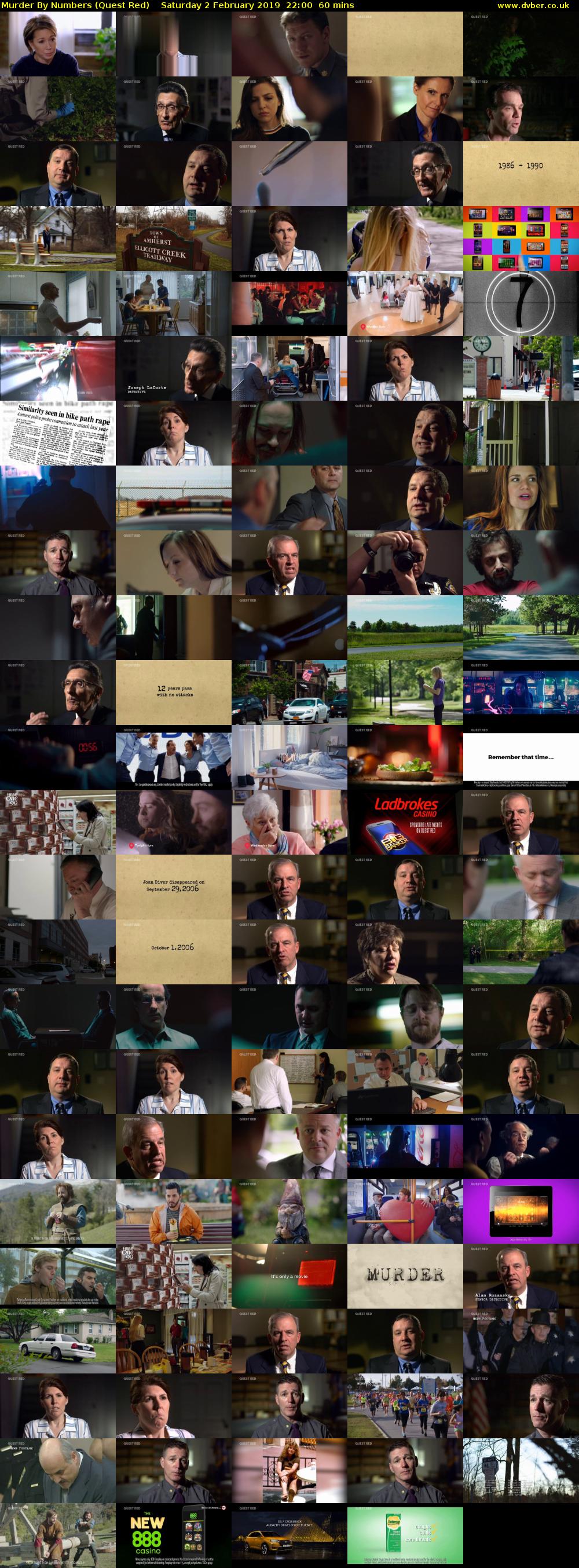 Murder By Numbers (Quest Red) Saturday 2 February 2019 22:00 - 23:00